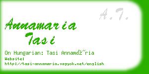 annamaria tasi business card
